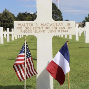 Private First Class Macaulay Walter S Jr (Service #: 11096402) died on 1944-06-06