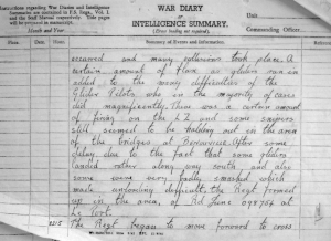 2 The Oxfordshire & Buckinghamshire Light Infantry at the river Orne and the River Dives.
