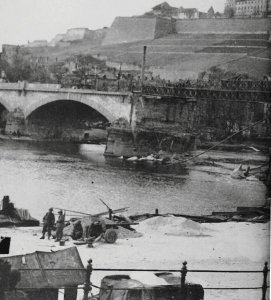 222 Infantry Regiment (USA) crossing the Main